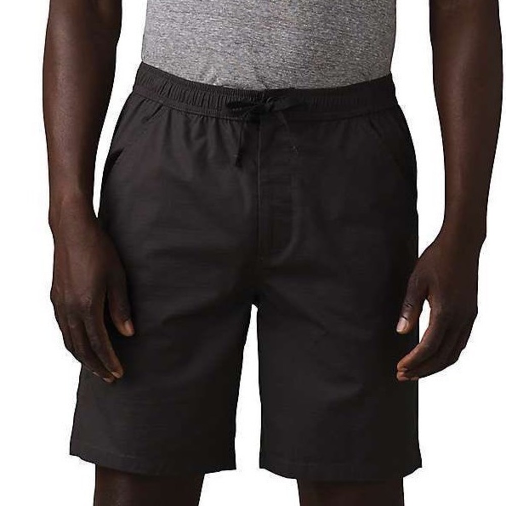 Prana Double Peak E-Waist Shorts Charcoal XL New With Tags